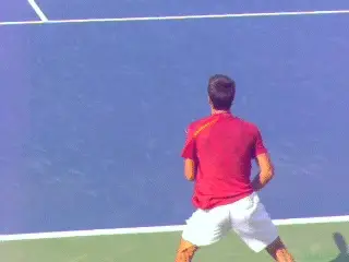 Figure from 1-2 Rhythm: Forehand