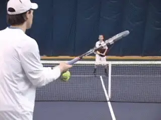 Figure from Building the spanish forehand p3 racquet speed and power building