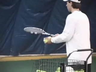 Figure from Building the spanish forehand p3 racquet speed and power building