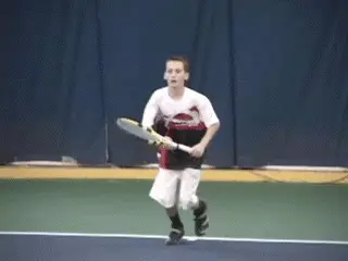 Figure from Building the spanish forehand p3 racquet speed and power building