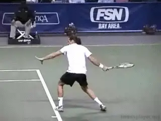 Figure from Contact Moves: The Front Foot Hop