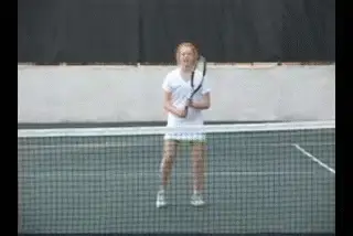 Figure from Developing world class volleys tha backhand volley