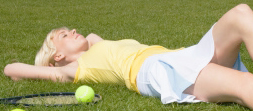 A person lying on the grass Description automatically generated with
low
confidence