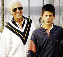 A person and person posing for a picture Description automatically
generated with low
confidence