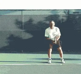 Figure from Footwork: Ready Position