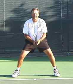Figure from Footwork: Ready Position