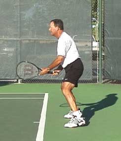 Figure from Footwork: Ready Position