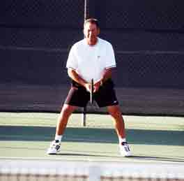 Figure from Footwork: Ready Position