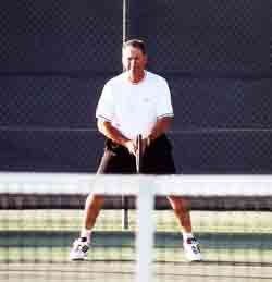 Figure from Footwork: Ready Position