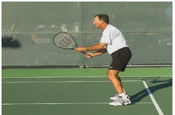Figure from Footwork: Ready Position