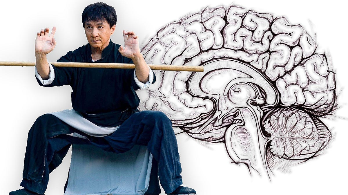 Thành Long đứng tấn và hệ thần kinh trung ương