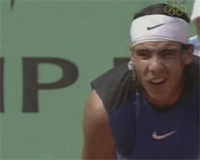 Figure from How Nadal Won the French Open 2006