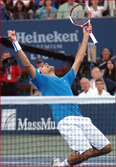 Figure from How Roger Federer Won the US Open 2006
