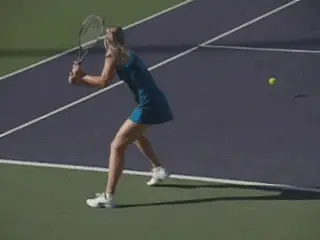 Figure from Backhand Stances: Pro Women
