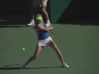 Figure from Backhand Stances: Pro Women