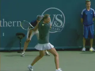 Figure from Backhand Stances: Pro Women