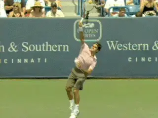 Figure from Roger Federer: The Upward Swing