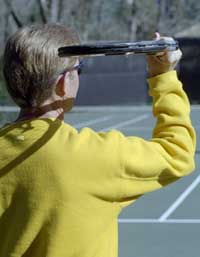 Figure from Private Lessons: The Serve – Part 2