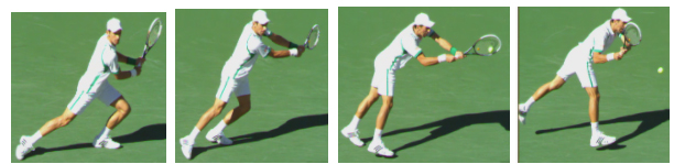 A person playing tennis Description automatically generated with medium confidence