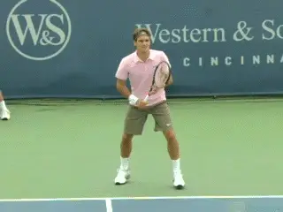 Figure from Return of serve the return swing