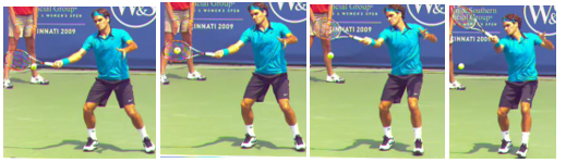 Figure from Return of serve the return swing