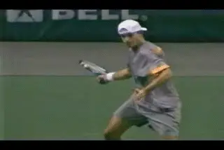 Figure from Roger Federer and Rafael Nadal: Round 3 2006