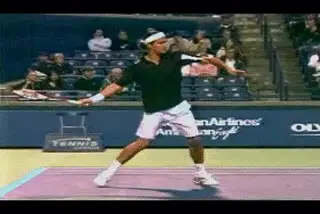 Figure from Roger Federer and Rafael Nadal: Round 3 2006