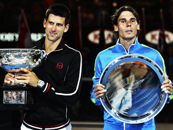 Figure from Suffering and Service Returns:
Novak and Rafa and the 2012
Aussie Final