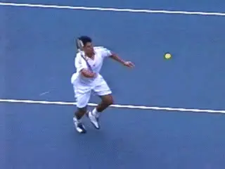 Figure from The Forehand Volley