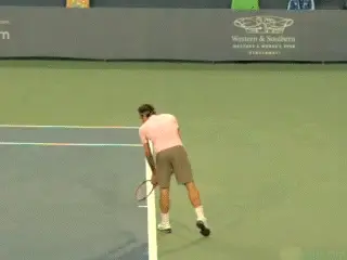 A person playing tennis Description automatically generated with medium confidence