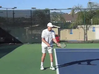 A person playing tennis Description automatically generated with medium confidence