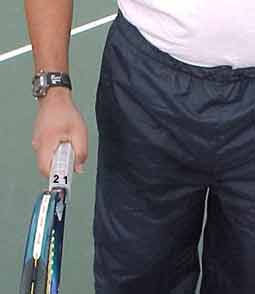 Figure from The Slice or Underspin Backhand