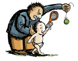 Figure from The Tennis Parent: Blunders and Solutions