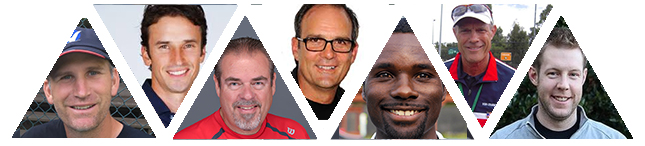 A group of men smiling Description automatically generated with medium
confidence