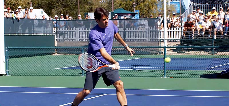 Figure 1 - Surprise Your Opponent With The Serve And Volley Game