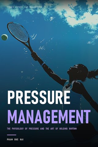 Book cover: Pressure Management