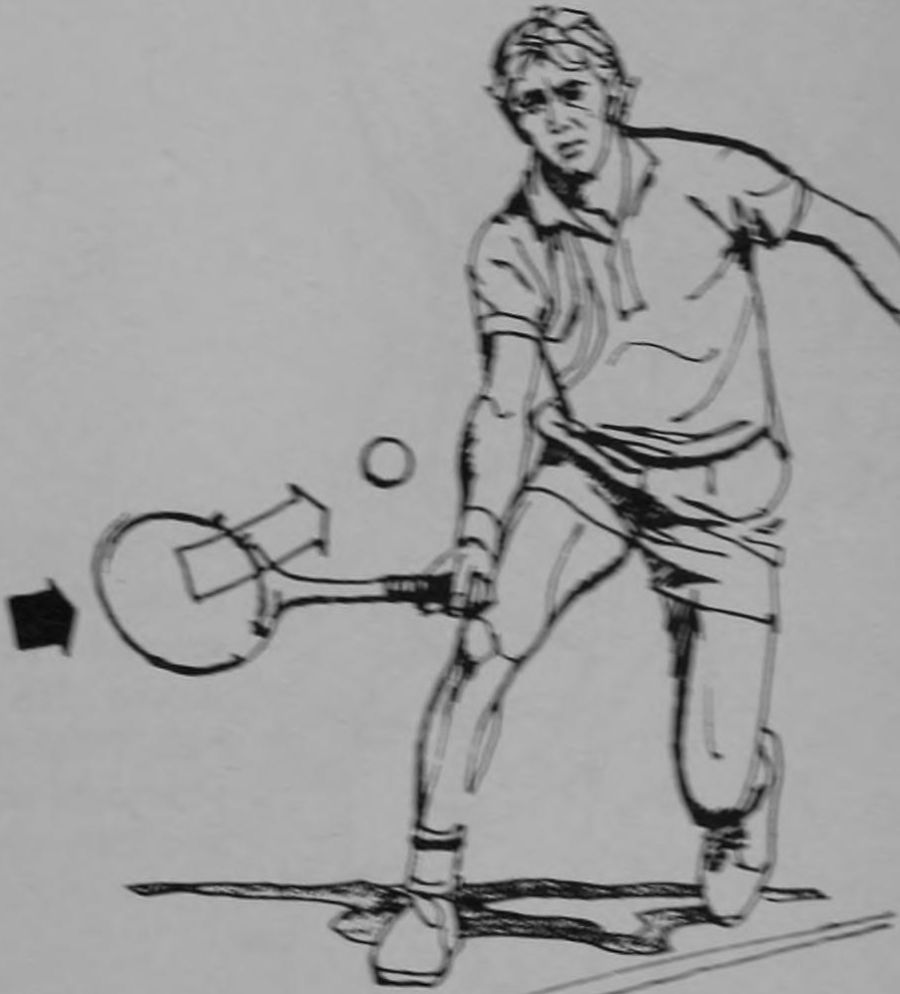 Minh họa kỹ thuật Rod Laver Mẹo #39: THẢ LỎNG CỔ TAY KHI TUNG BÓNG GIAO BÓNG!