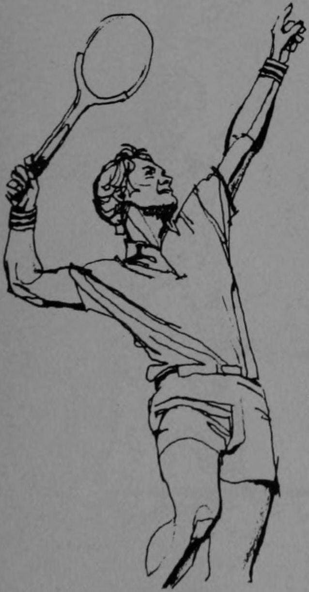 Minh họa kỹ thuật Rod Laver Mẹo #42: HÃY LUÔN DUY TRÌ VỊ TRÍ SO LE BỌC LÓT CHO ĐỒNG ĐỘI