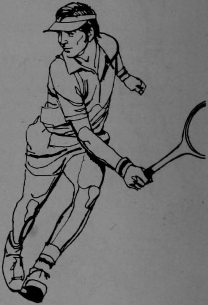 Minh họa kỹ thuật Rod Laver Mẹo #65: ĐỪNG ĐỂ QUẢ BÓNG RƠI XUỐNG THẤP HƠN MÉP LƯỚI!