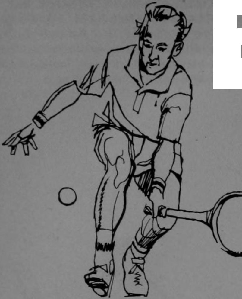 Minh họa kỹ thuật Rod Laver Mẹo #94: DƯỜNG NHƯ NHIỀU BẠN CHƯA BIẾT RẰNG ĐẦU GỐI CỦA MÌNH CÓ THỂ KHUỴU XUỐNG ĐƯỢC!