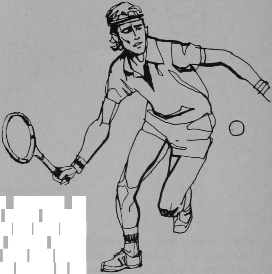 Minh họa kỹ thuật Rod Laver Mẹo #98: DÙNG TAY TRÁI ĐỂ NGĂN ĐỘNG TÁC MỞ VỢT QUÁ RỘNG TRÊN LƯỚI!