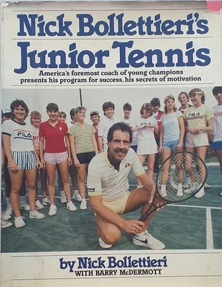 Book cover: Nick Bollettieri's Junior Tennis