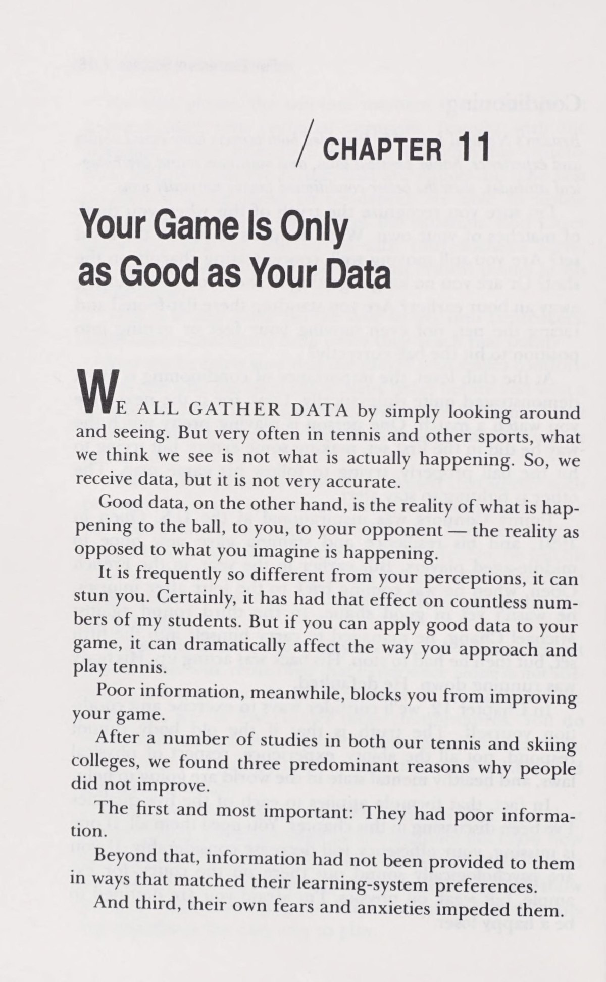 Chất lượng dữ liệu quyết định trình độ Your Game Is Only as Good as Your Data