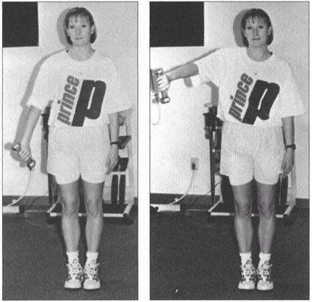 Minh họa bài tập trong sách Complete Conditioning for Tennis