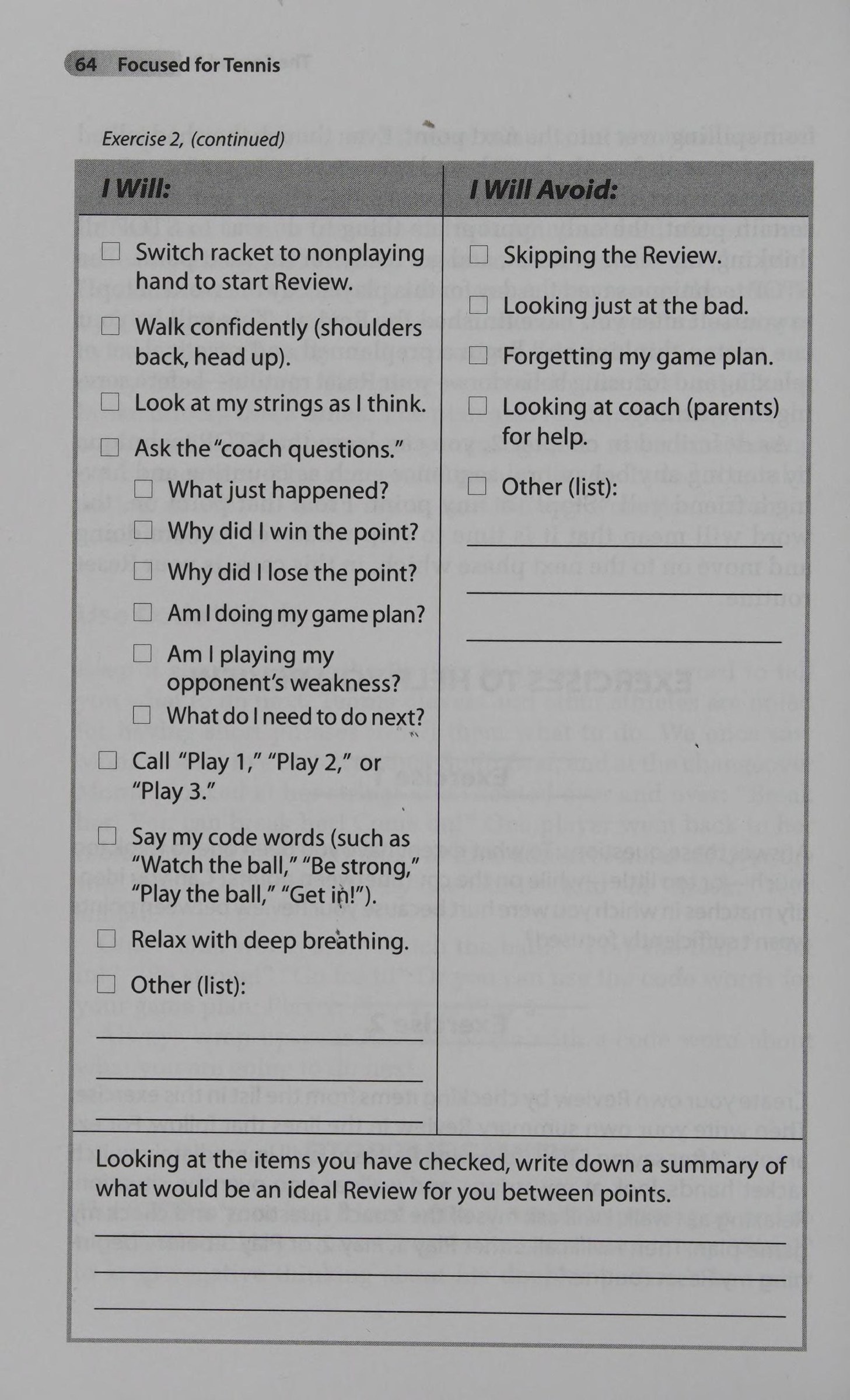 Second R Review Strategy