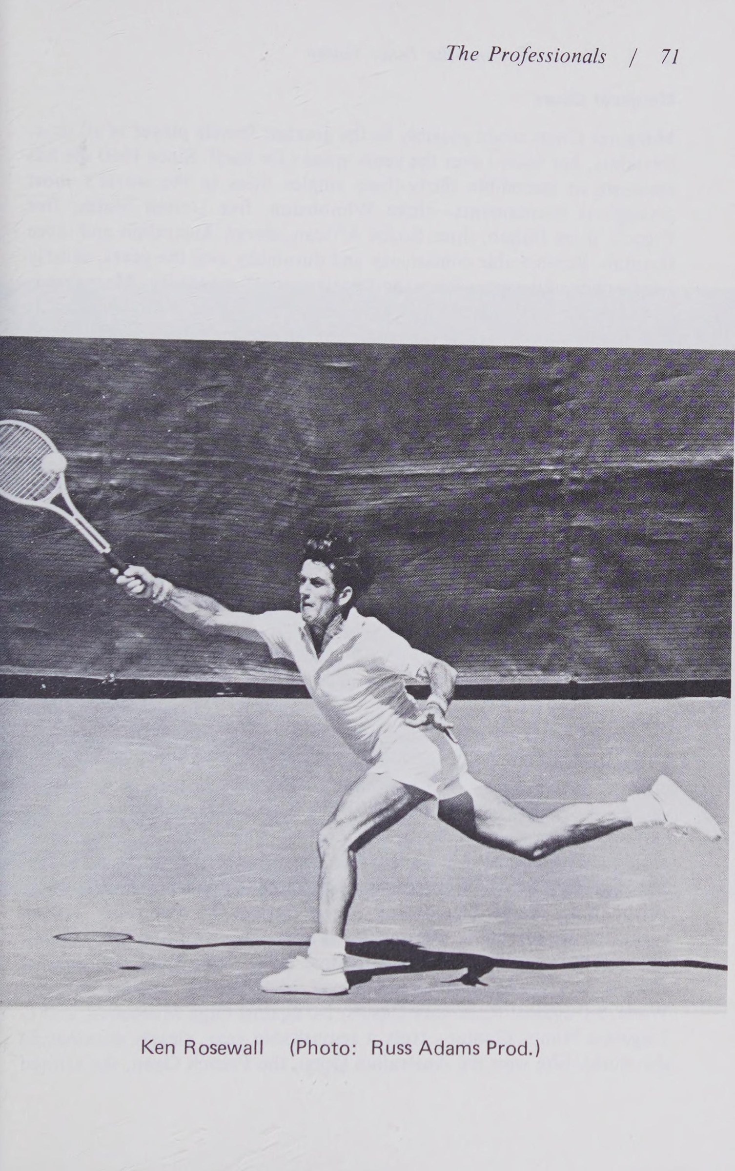 Ken Rosewall Backhand Balance