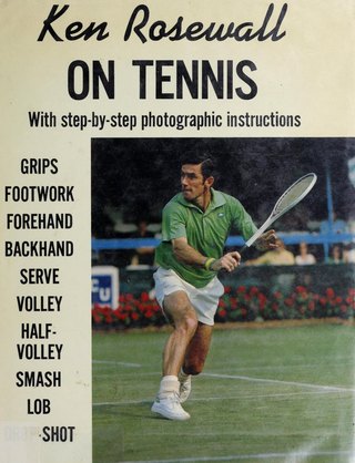 Book cover: Ken Rosewall on Tennis