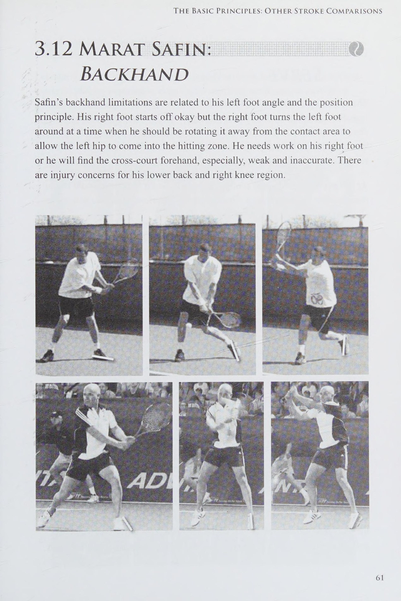 Marat Safin Backhand Biomechanics