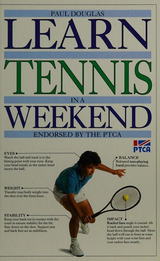 Book cover: Learn Tennis in a Weekend