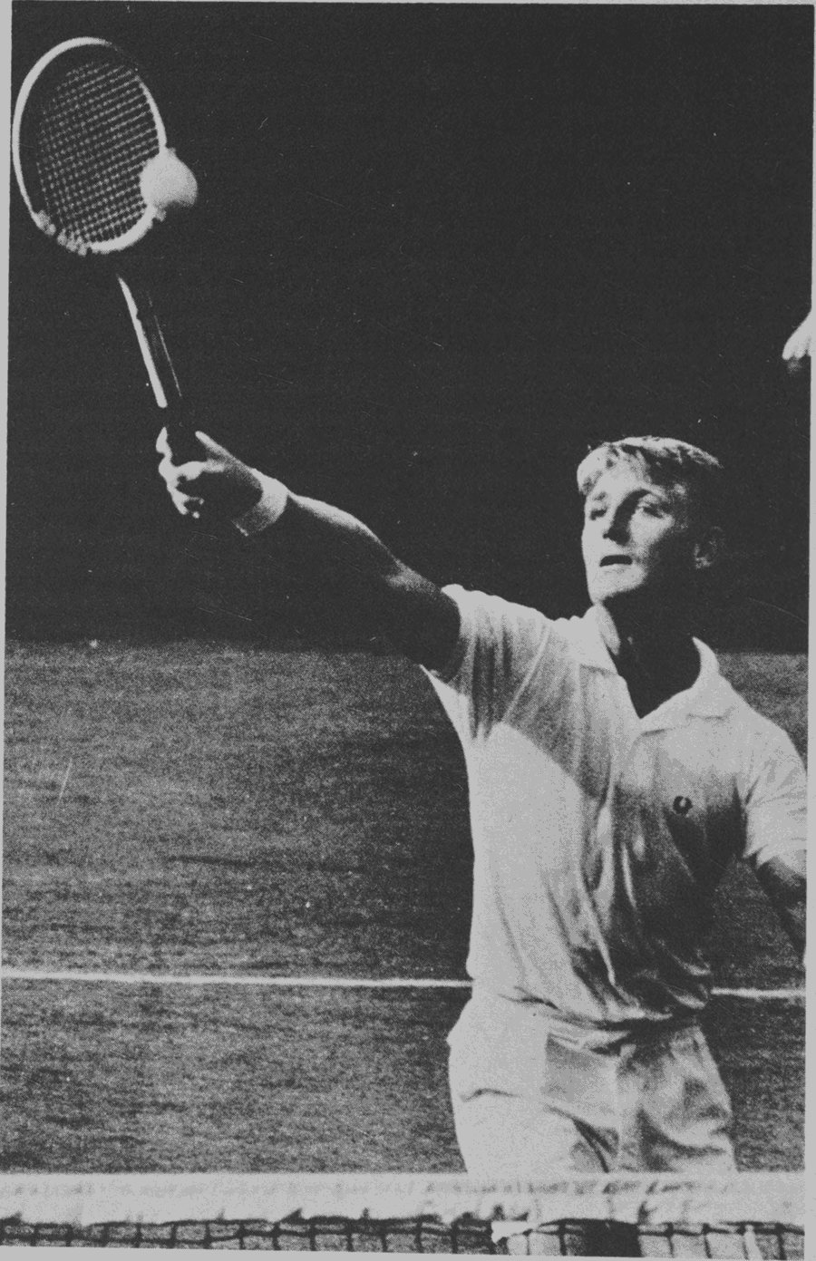 Lew Hoad: Under stress, he seemed immune to nerves, playing a poised concentration that allowed full utilization of his 